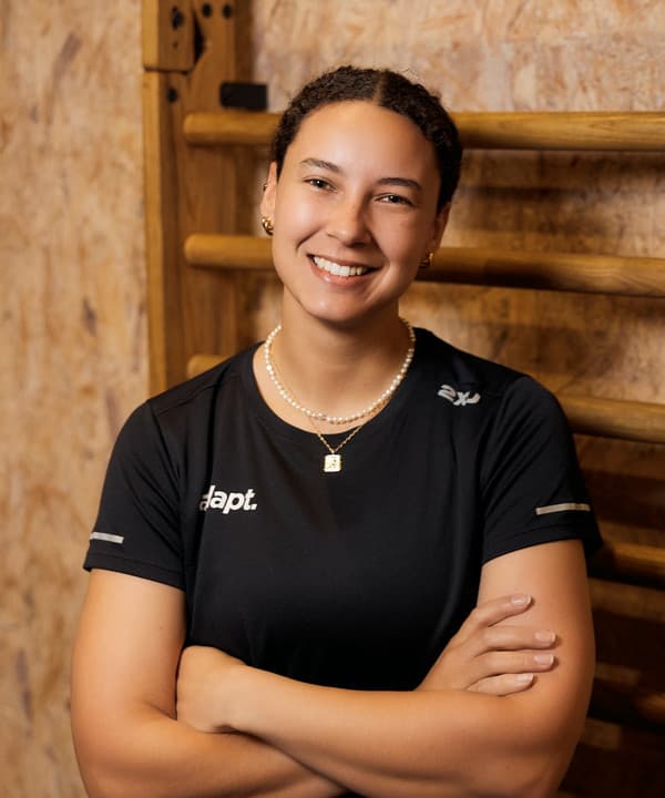 Teal Kilbride, coach of personal training and group strength at Adapt, North Sydney